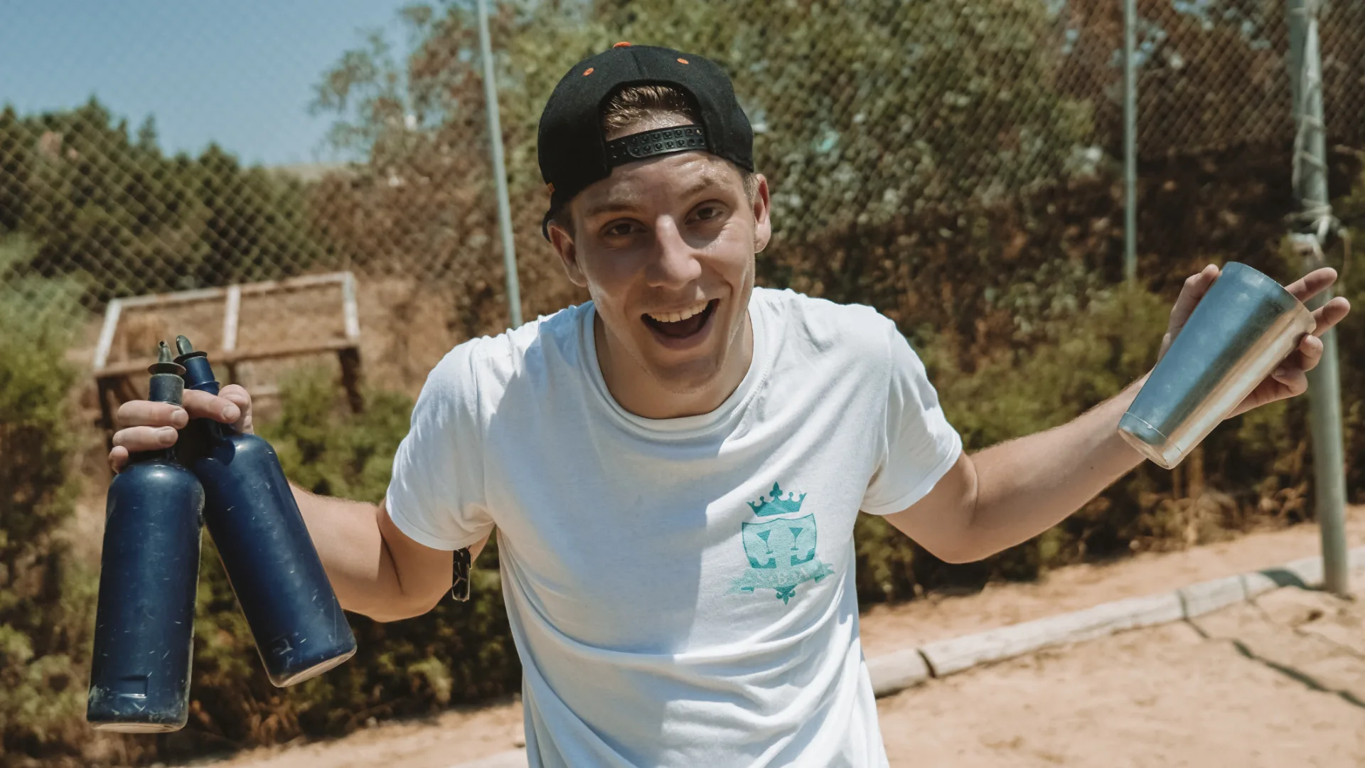 Partybåt utanför Ayia Napa
